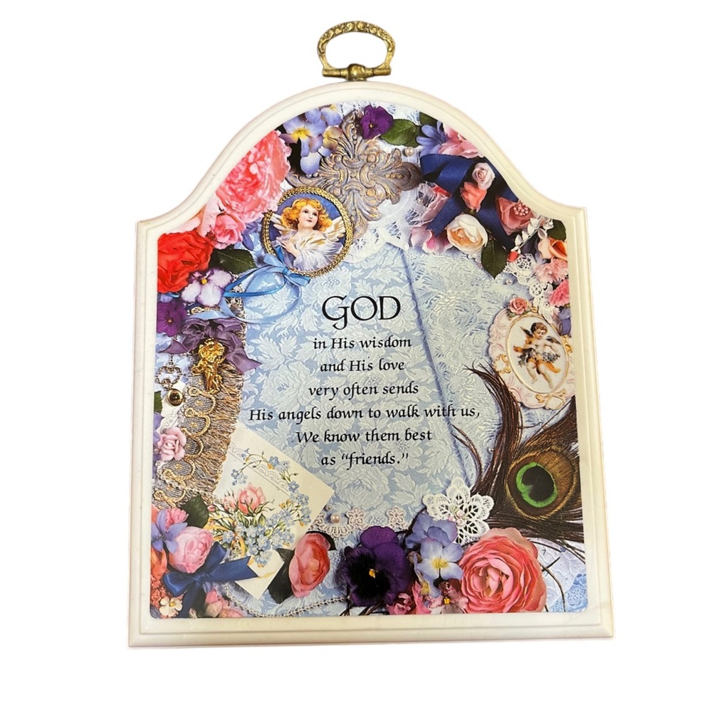 Paula’s Victorian Keepsake Plaque Friends Plaque